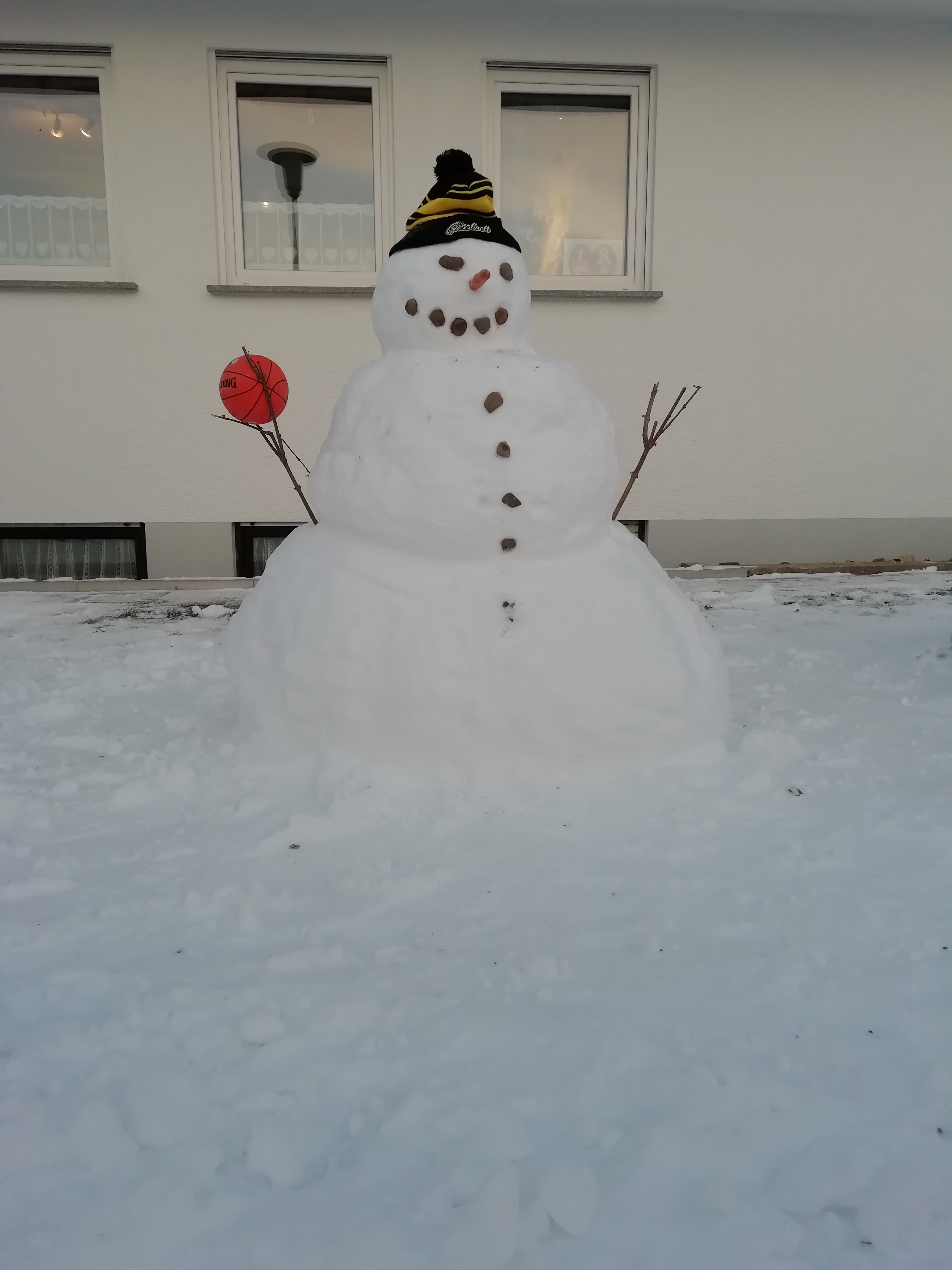 Breitengüßbacher Basketballschneemann :-D