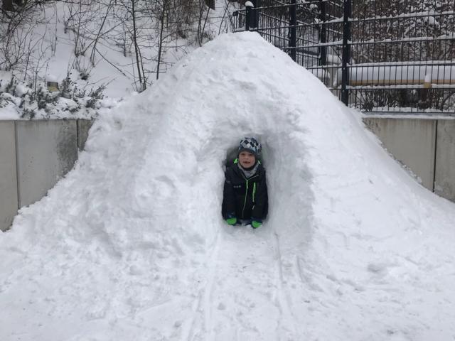 Ach schau an: Ein Eskimo...